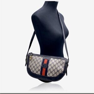 Vintage Cherry Line Monogram Crossbody🍒
